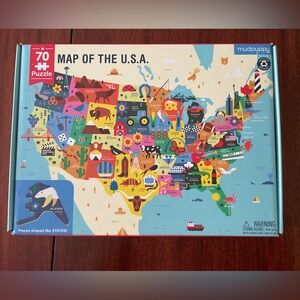Kids Map of the USA Puzzle